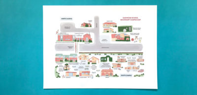 Oakwood School Map