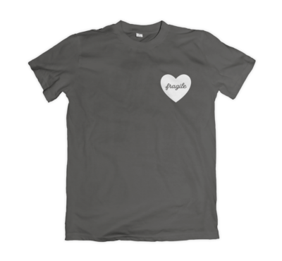 Fragile Heart t-shirt front
