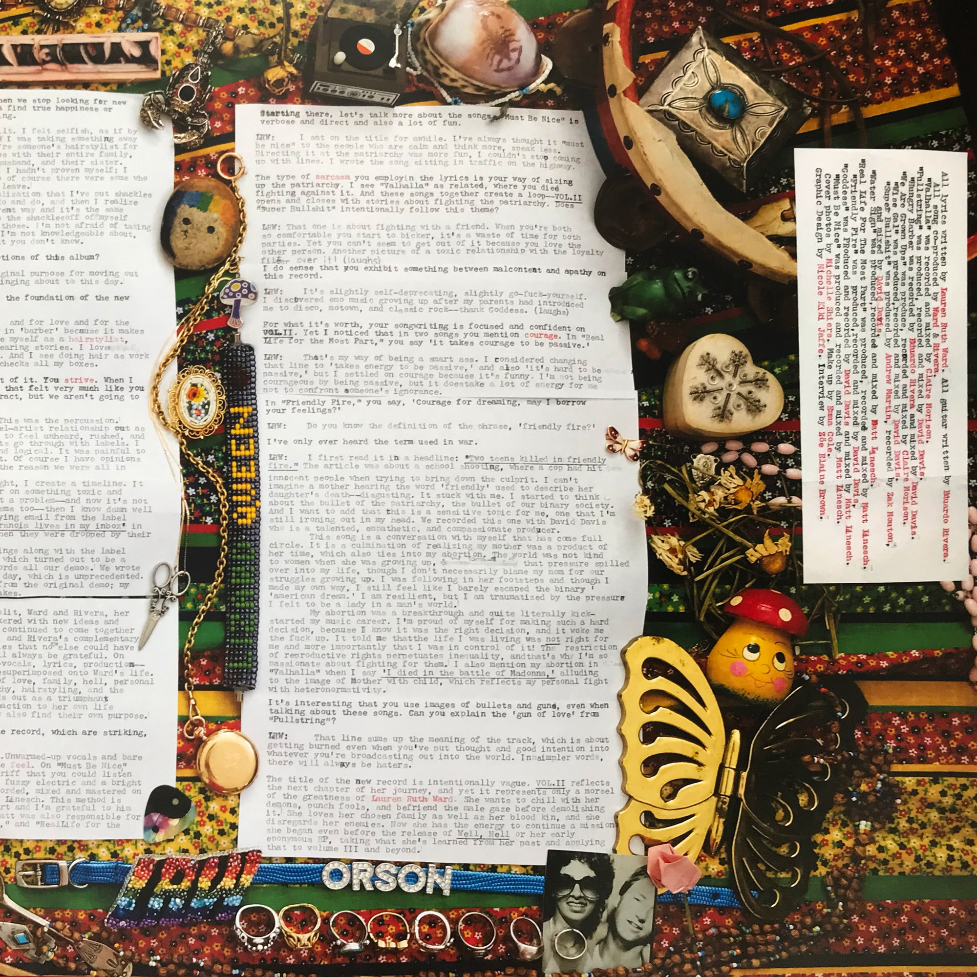 Lauren Ruth Ward VOL. II – detail