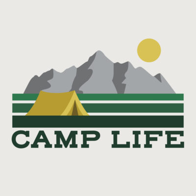 Thread & Supply Camp Life Illustration
