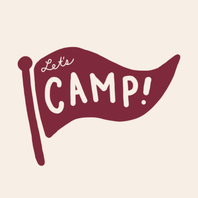 Thread & Supply Let's Camp Illustration
