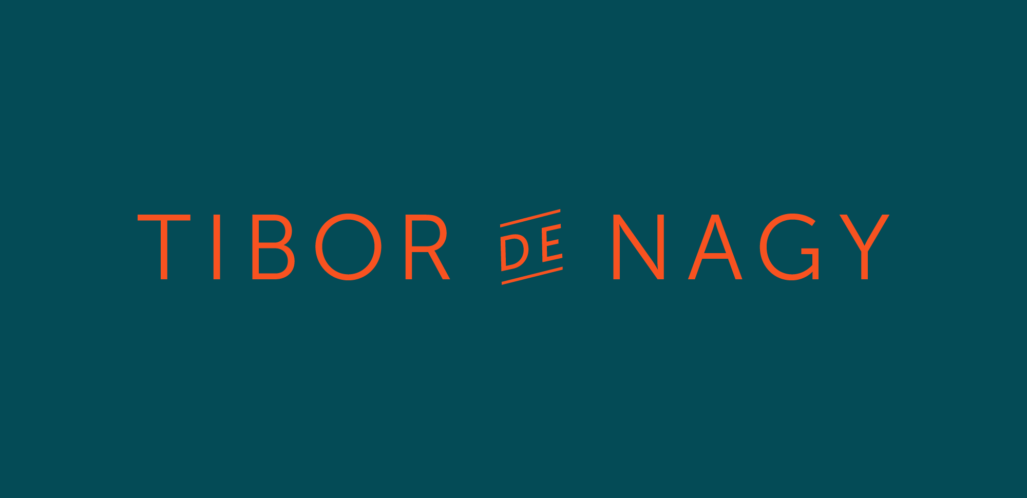 Tibor de Nagy Logo