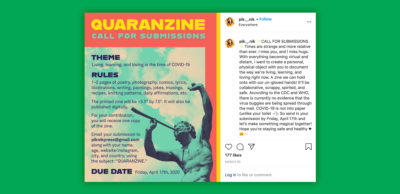 Quaranzine Call for Submissions