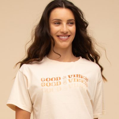 Good Vibes Tees Peace and Good Vibes