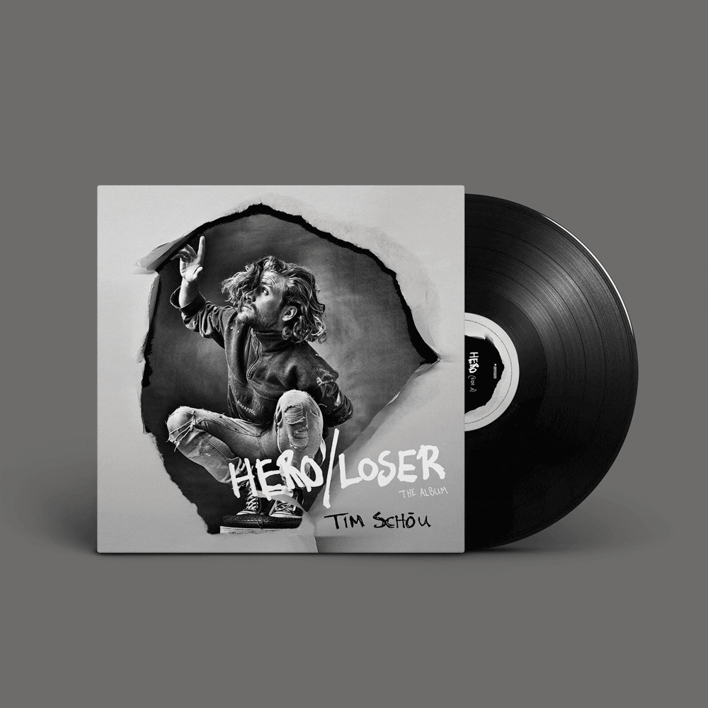Hero/Loser Vinyl front cover animation
