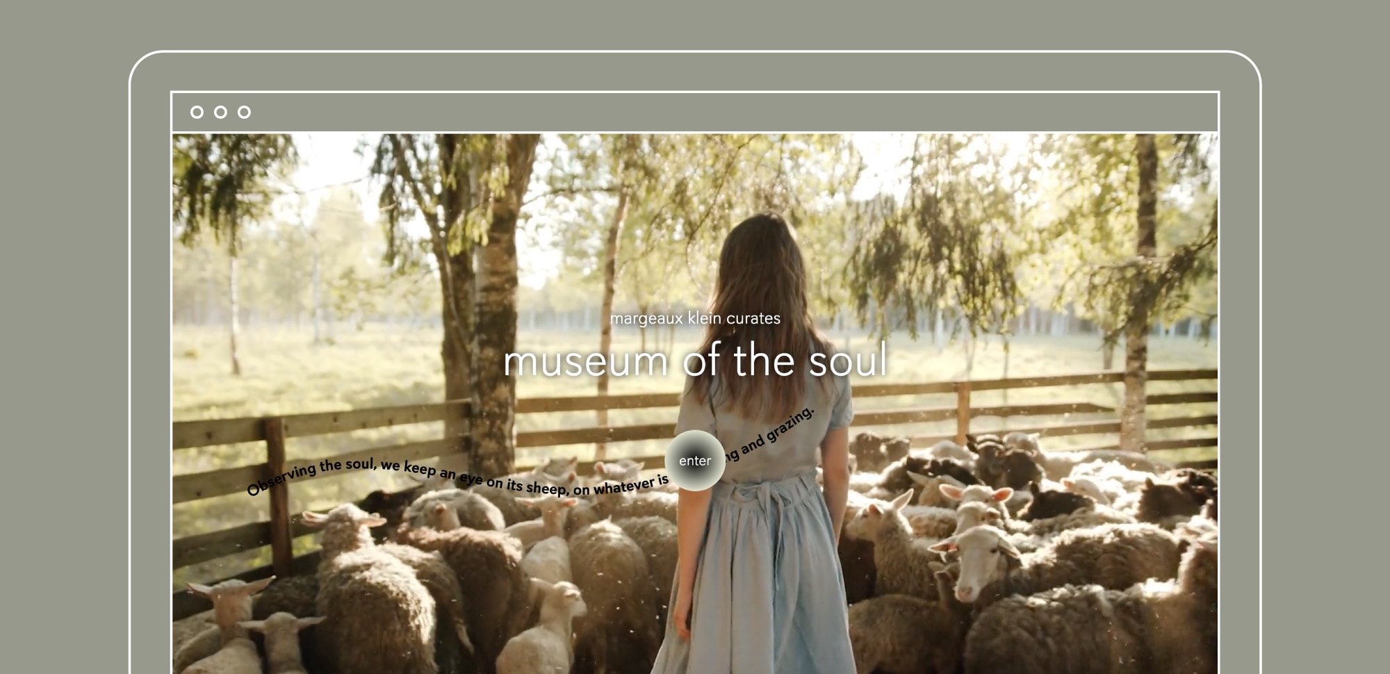 Museum of the Soul – homepage banner